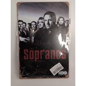 The Sopranos‎ Family Redefined-Steel Decor Sign 12x8